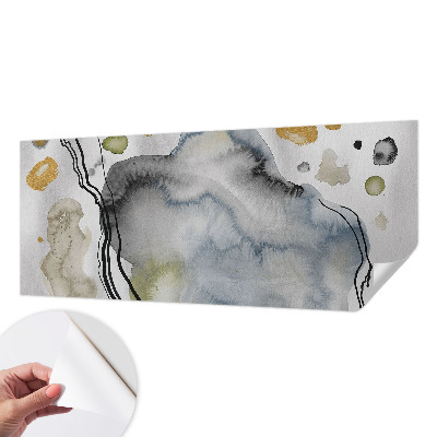 Carta da parati adesiva Acquerello astratto