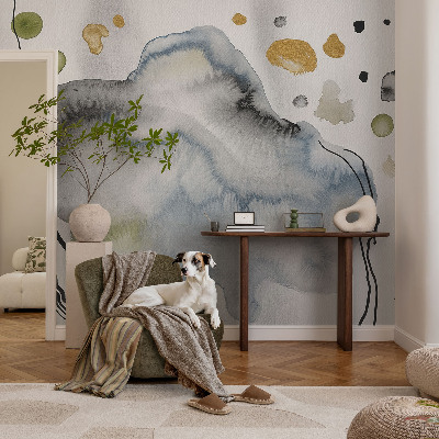 Carta da parati adesiva Acquerello astratto