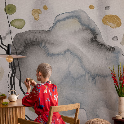 Carta da parati adesiva Acquerello astratto