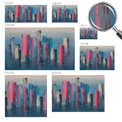 Fotomurale 3D Strisce astratte