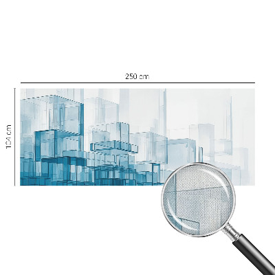 Fotomurale adesivo Cubi trasparenti