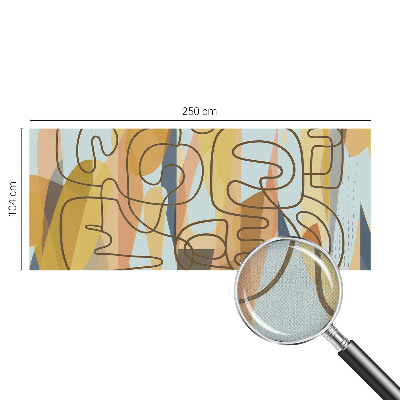 Fotomurale effetto 3D Forme astratte