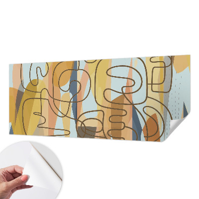 Fotomurale effetto 3D Forme astratte