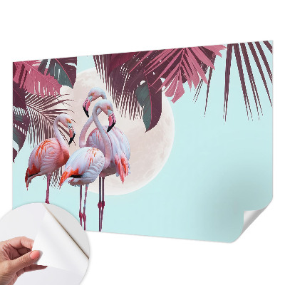 Carta da parati 3D Uccelli esotici