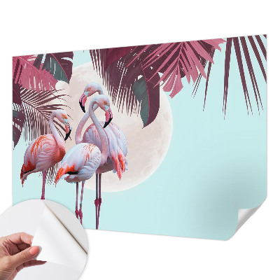 Carta da parati 3D Uccelli esotici