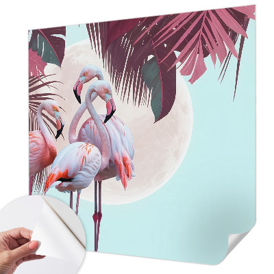Carta da parati 3D Uccelli esotici