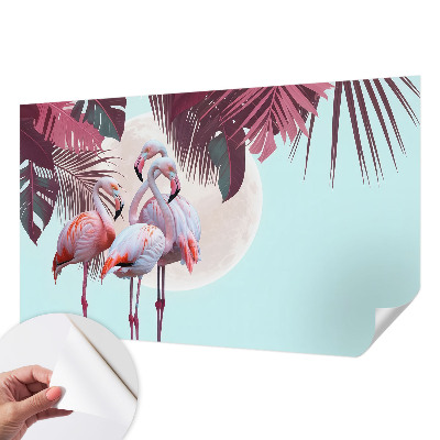 Carta da parati 3D Uccelli esotici