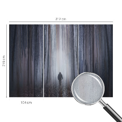 Fotomurale adesivo Silenzio della foresta