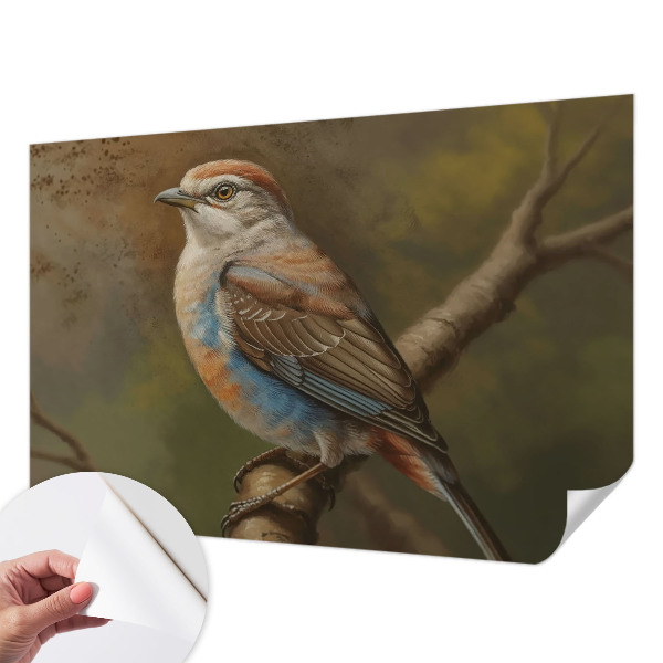 Fotomurale effetto 3D Ritratto di uccello