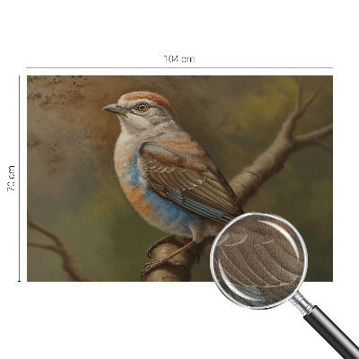 Fotomurale effetto 3D Ritratto di uccello