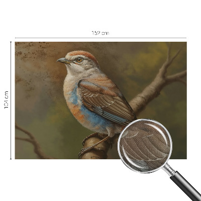 Fotomurale effetto 3D Ritratto di uccello