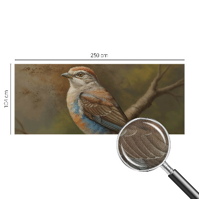 Fotomurale effetto 3D Ritratto di uccello