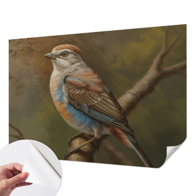 Fotomurale effetto 3D Ritratto di uccello