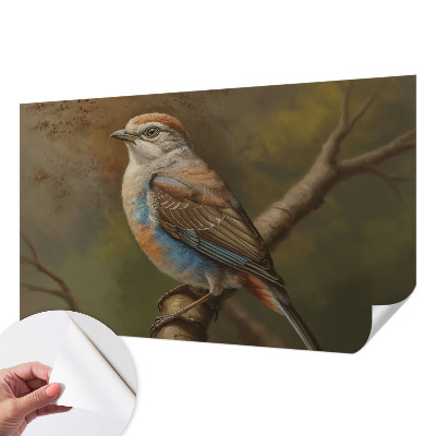 Fotomurale effetto 3D Ritratto di uccello