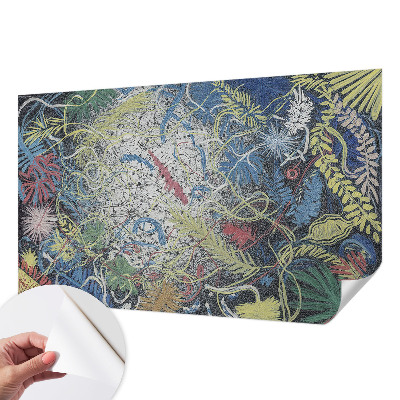 Fotomurale per cameretta Spirali di piante