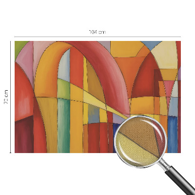 Carta da parati cameretta Forme energetiche