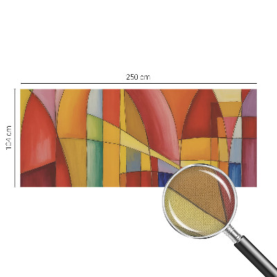 Carta da parati cameretta Forme energetiche