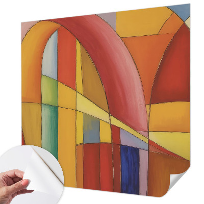 Carta da parati cameretta Forme energetiche