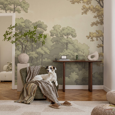 Carta da parati adesiva Idillio nella foresta