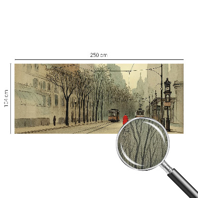 Carta da parati 3D Simmetria urbana