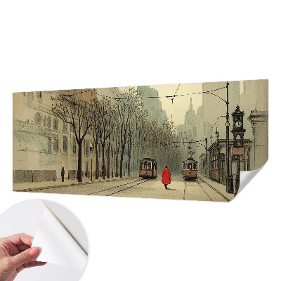 Carta da parati 3D Simmetria urbana