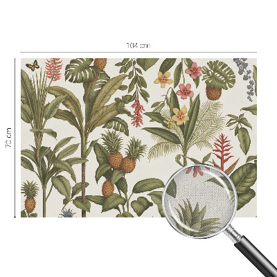 Fotomurale 3D Natura esotica