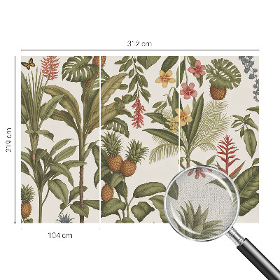 Fotomurale 3D Natura esotica