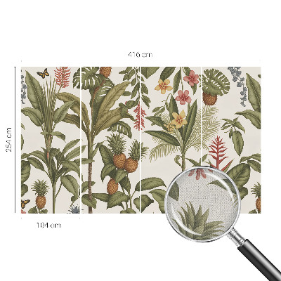 Fotomurale 3D Natura esotica