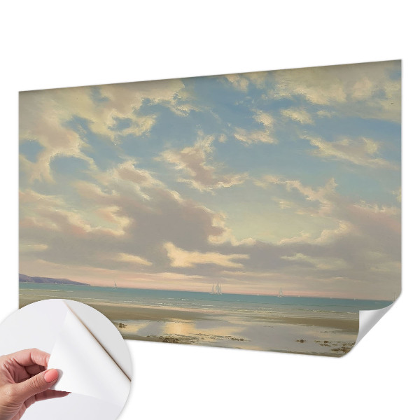 Fotomurale effetto 3D Una spiaggia tranquilla