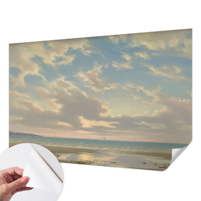 Fotomurale effetto 3D Una spiaggia tranquilla