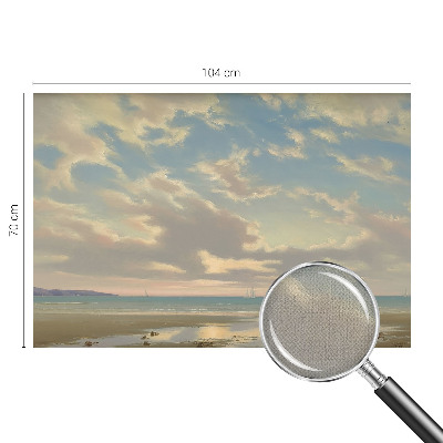 Fotomurale effetto 3D Una spiaggia tranquilla