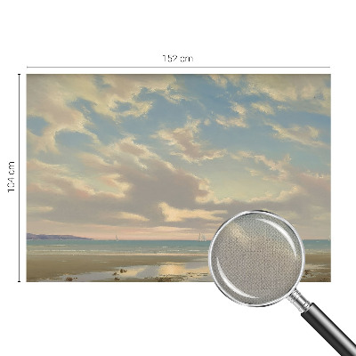 Fotomurale effetto 3D Una spiaggia tranquilla