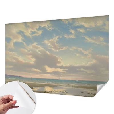 Fotomurale effetto 3D Una spiaggia tranquilla