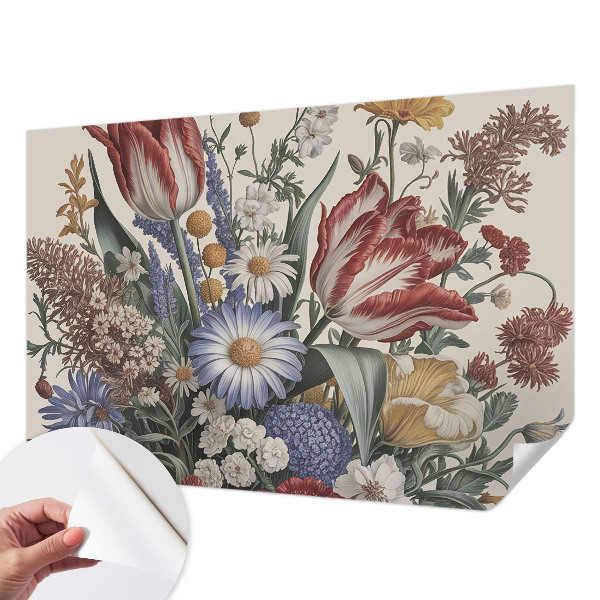 Fotomurale per bambini Bouquet di fiori