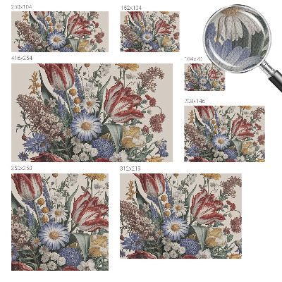 Fotomurale per bambini Bouquet di fiori