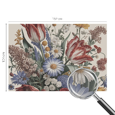 Fotomurale per bambini Bouquet di fiori
