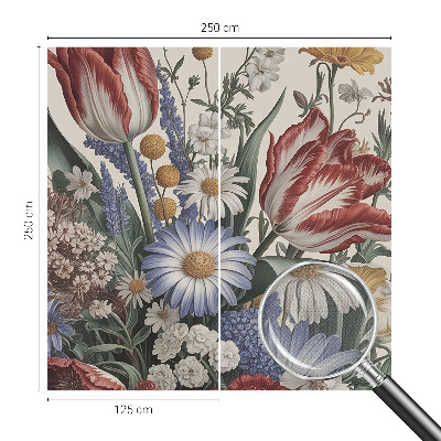 Fotomurale per bambini Bouquet di fiori