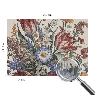 Fotomurale per bambini Bouquet di fiori