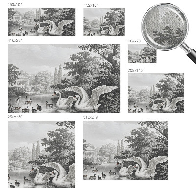 Fotomurale 3D L'eleganza della natura