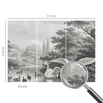 Fotomurale 3D L'eleganza della natura