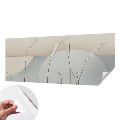 Fotomurale effetto 3D Erbe delicate