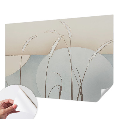 Fotomurale effetto 3D Erbe delicate