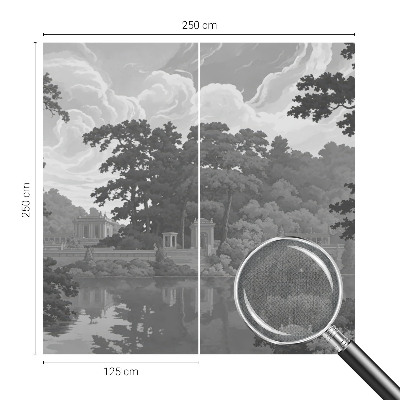 Carta da parati cameretta Paesaggio naturale