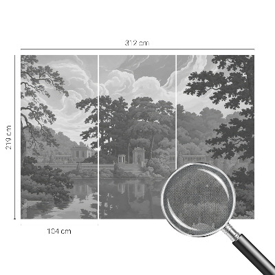 Carta da parati cameretta Paesaggio naturale