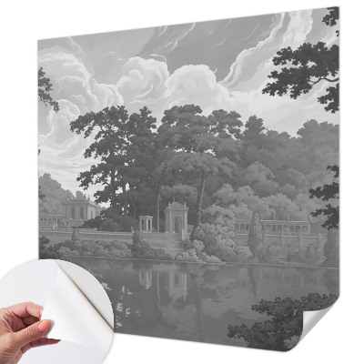 Carta da parati cameretta Paesaggio naturale