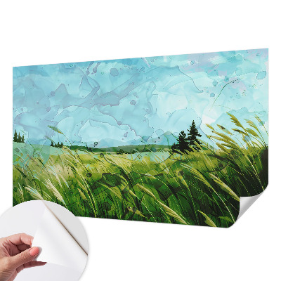 Carta da parati adesiva Paesaggi verdi