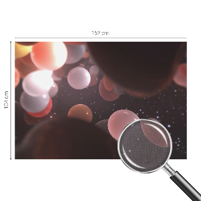 Carta da parati 3D Sfere spaziali