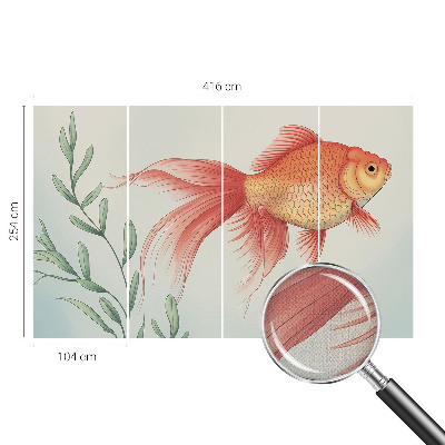 Fotomurale 3D Bellezza acquatica