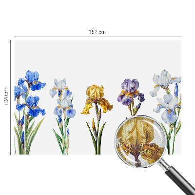 Fotomurale 3D Fiori di iris
