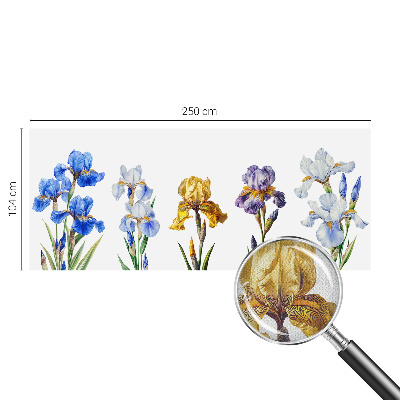 Fotomurale 3D Fiori di iris